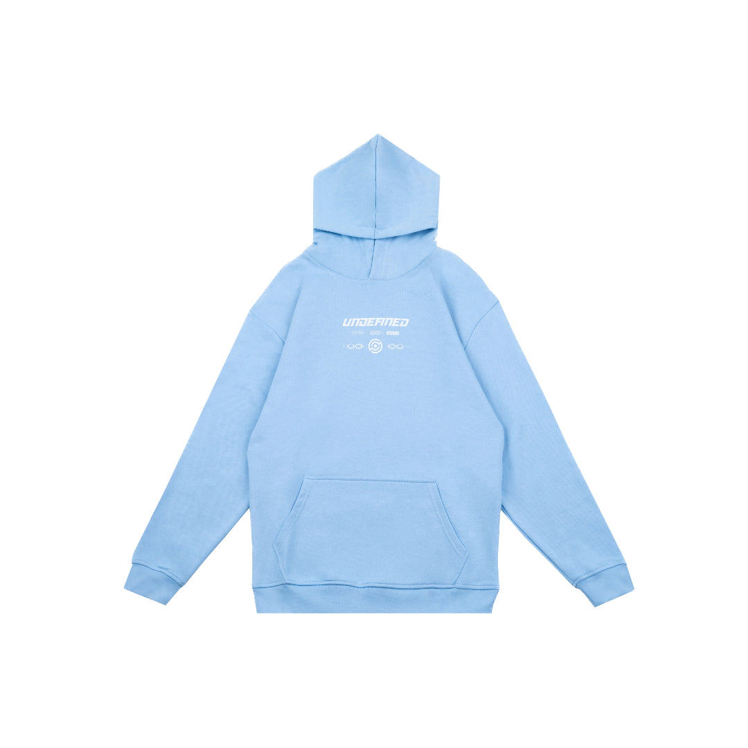 Baby blue zip online up